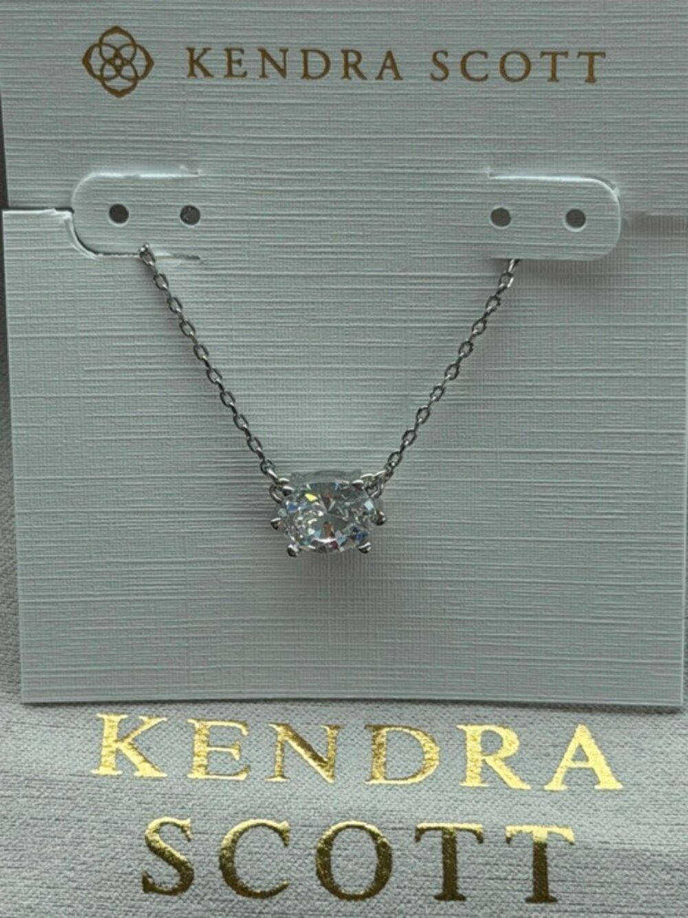 Kendra Scott white necklace